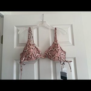 LA Hearts Bikini Top, XL
